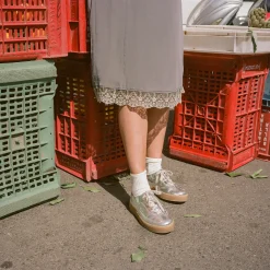 Aluf Sneakersy, Srebrny