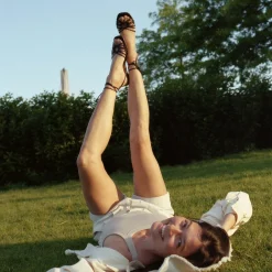 Amfi Kitten Sandaly, Czarny