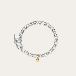 Bransoletka Ze Zlota Kulka