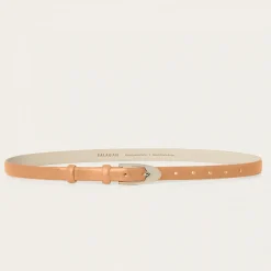 Cienki Pasek Z Klamra, Naturalny