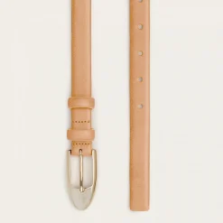 Cienki Pasek Z Klamra, Naturalny
