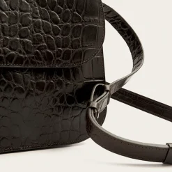 Doar Torebka M, Brazowy Wzor Krokodyla