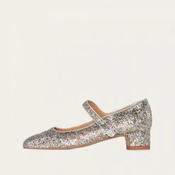 Dora Czółenka Na Niskim Obcasie, Confetti