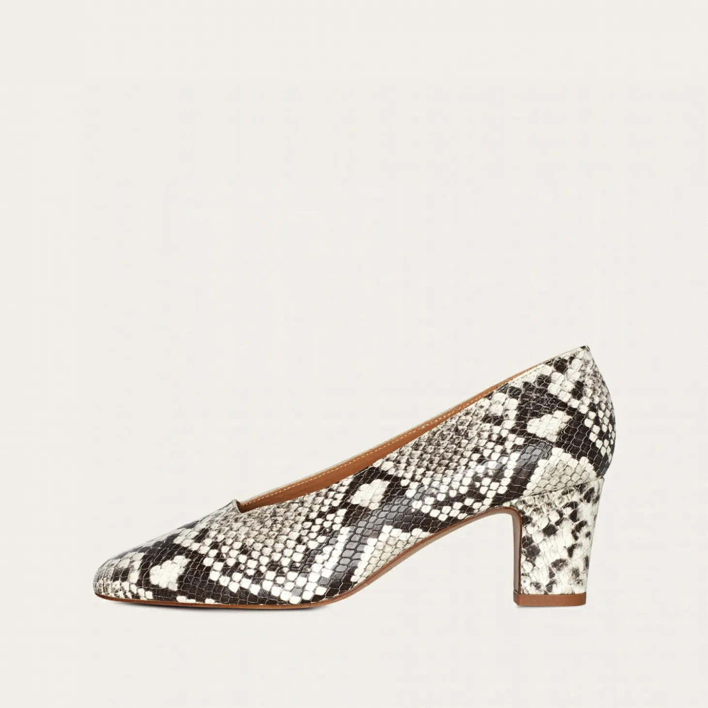 Dvora Czółenka, Zlamana Biel Wzor Pytona