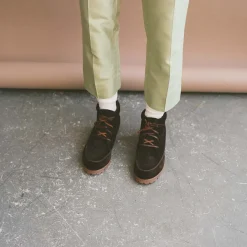 Geva Botki, Czekoladowy Braz Welur