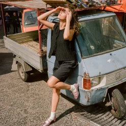 Greta Czółenka, Metaliczny Rozowy