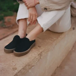 Kulit Mokasyny, Czarny Welur