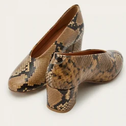 Leilot Czółenka, Brazowy Wzor Pytona