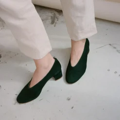 Leilot Czółenka, Zielony Zamsz