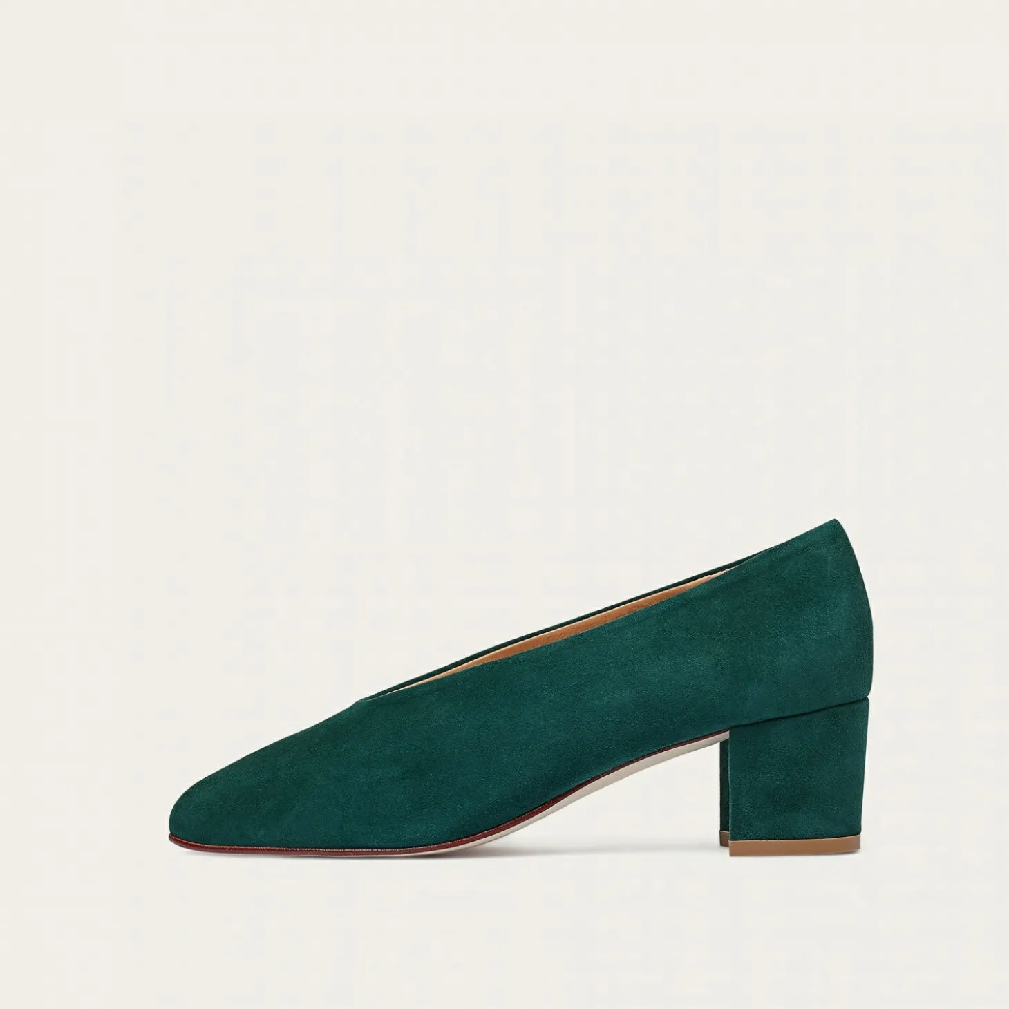 Leilot Czółenka, Zielony Zamsz