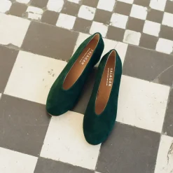 Leilot Czółenka, Zielony Zamsz