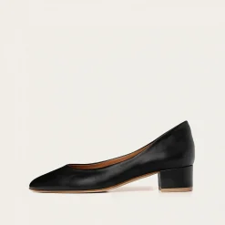 Migdal Czółenka Na Niskim Obcasie, Czarny