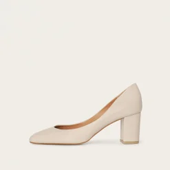 Migdal Czółenka Na Wysokim Obcasie, Kremowy