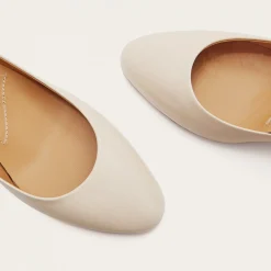 Migdal Czółenka Na Wysokim Obcasie, Kremowy