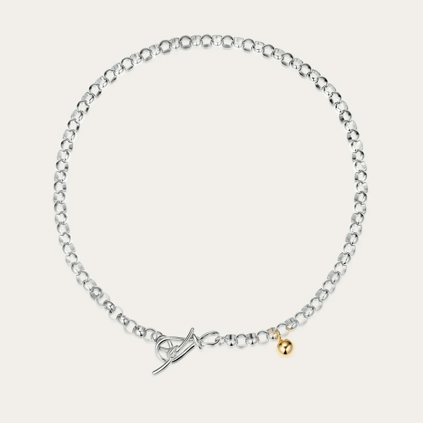 Naszyjnik Ze Zlota Kulka