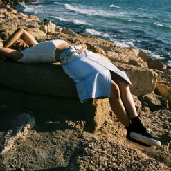 Novesta Star Master Sneakersy Damskie Vegan, Czarne Na Bialym