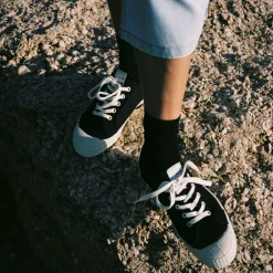 Novesta Star Master Sneakersy Damskie Vegan, Czarne Na Bialym