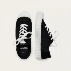 Novesta Star Master Sneakersy Damskie Vegan, Czarne Na Bialym
