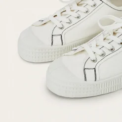 Novesta Star Master Sneakersy Meskie Vegan, Perlowy Z Czarna Nicia