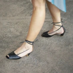 Patio Sandaly, Czarny