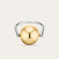 Pierscionek Z Duza Kulka