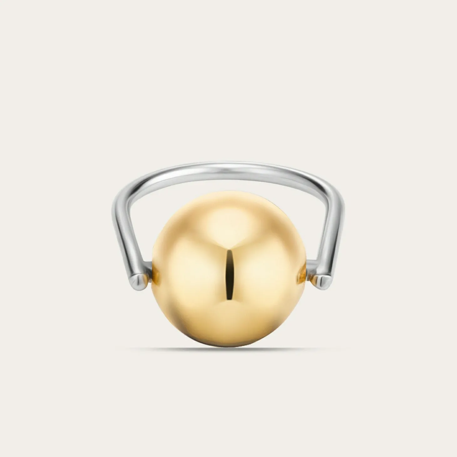 Pierscionek Z Duza Kulka