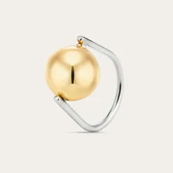 Pierscionek Z Duza Kulka