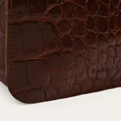 Pitzi Torebka, Brazowy Wzor Krokodyla