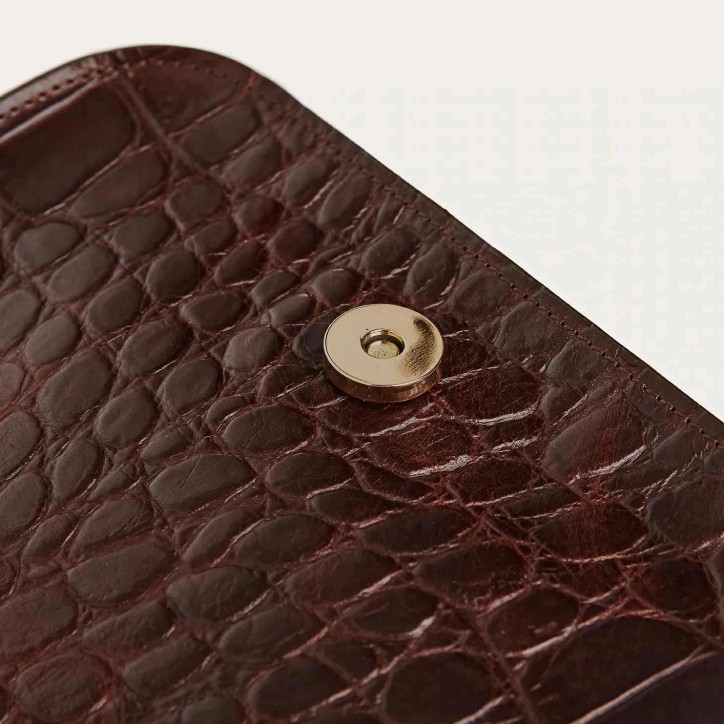 Pitzi Torebka, Brazowy Wzor Krokodyla