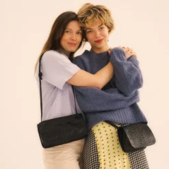 Pitzi Torebka, Czarny Wzor Krokodyla