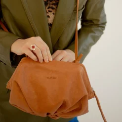 Plis Torebka, Karmelowy