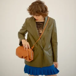 Plis Torebka, Karmelowy