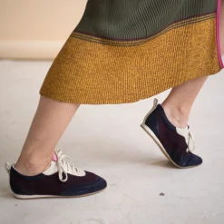 Ritza Sneakersy, Atramentowy Welur