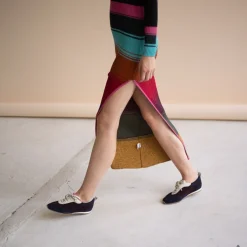 Ritza Sneakersy, Atramentowy Welur