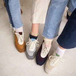 Ritza Sneakersy, Jasny Welur