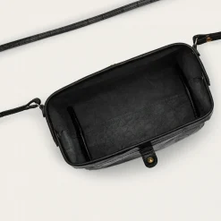 Rofe Torebka M, Czarny Wzor Krokodyla