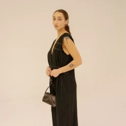 Rofe Torebka S, Brazowy Wzor Krokodyla