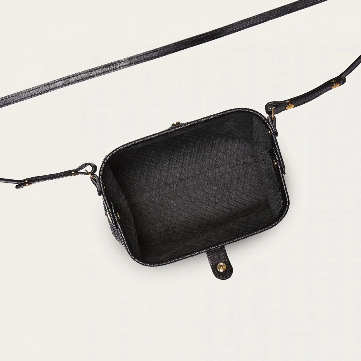 Rofe Torebka S, Plecionka Czarny