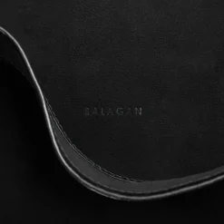 Sak Torebka L, Czarny Welur