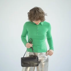 Suzanne Torebka S, Brazowy Wzor Krokodyla