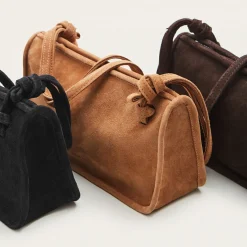 Suzanne Torebka S, Czarny Welur