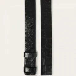 Szeroki Pas Do Talii, Czarny Wzor Krokodyla