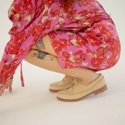 Tefer Półbuty, Jasny Nubuk