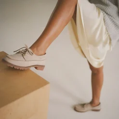 Tefer Półbuty, Jasny Nubuk