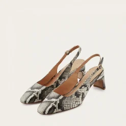 Veronica Czółenka, Zlamana Biel Wzor Pytona