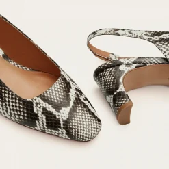 Veronica Czółenka, Zlamana Biel Wzor Pytona