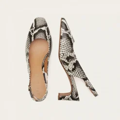 Veronica Czółenka, Zlamana Biel Wzor Pytona